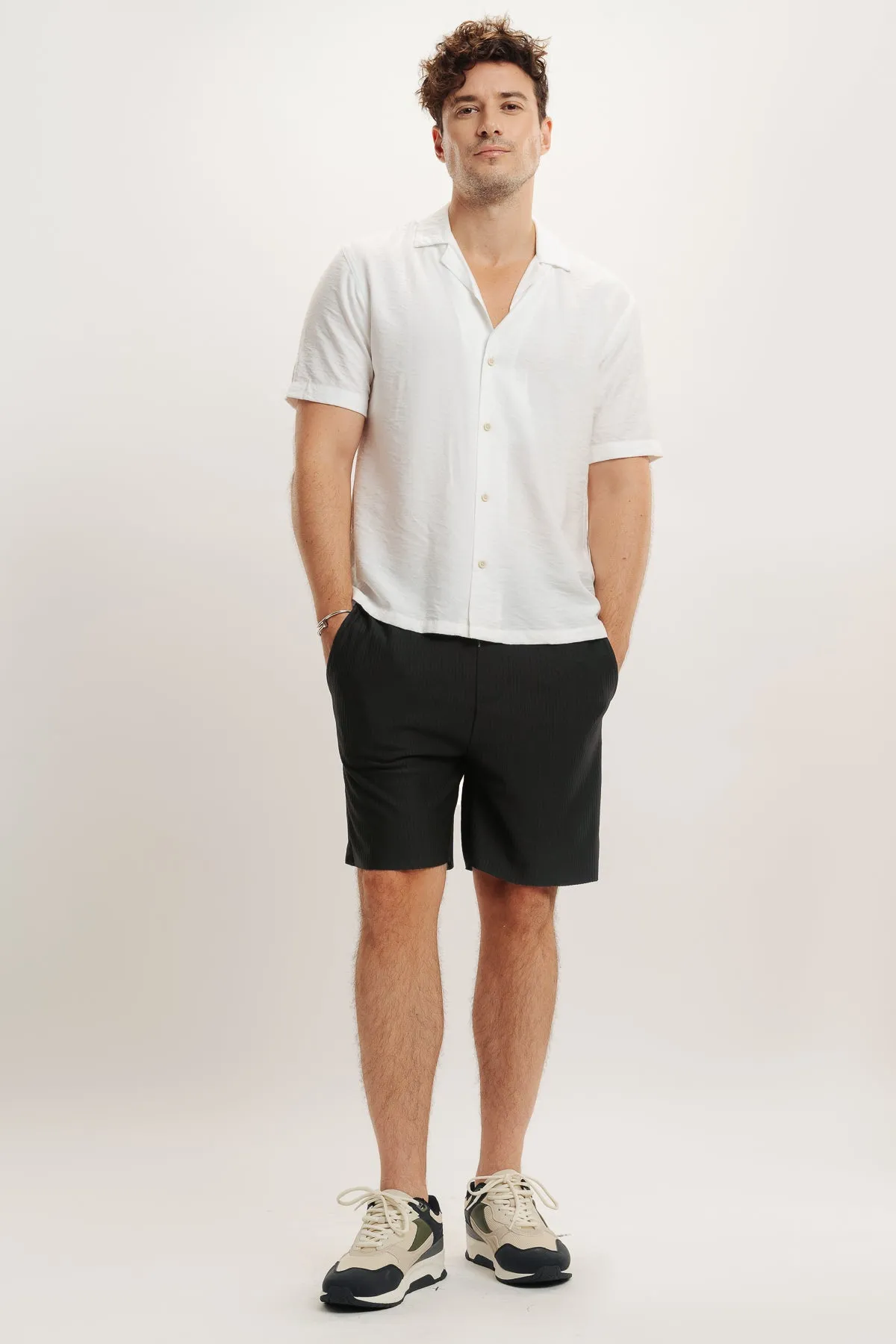 Men's Black Summer Shorts