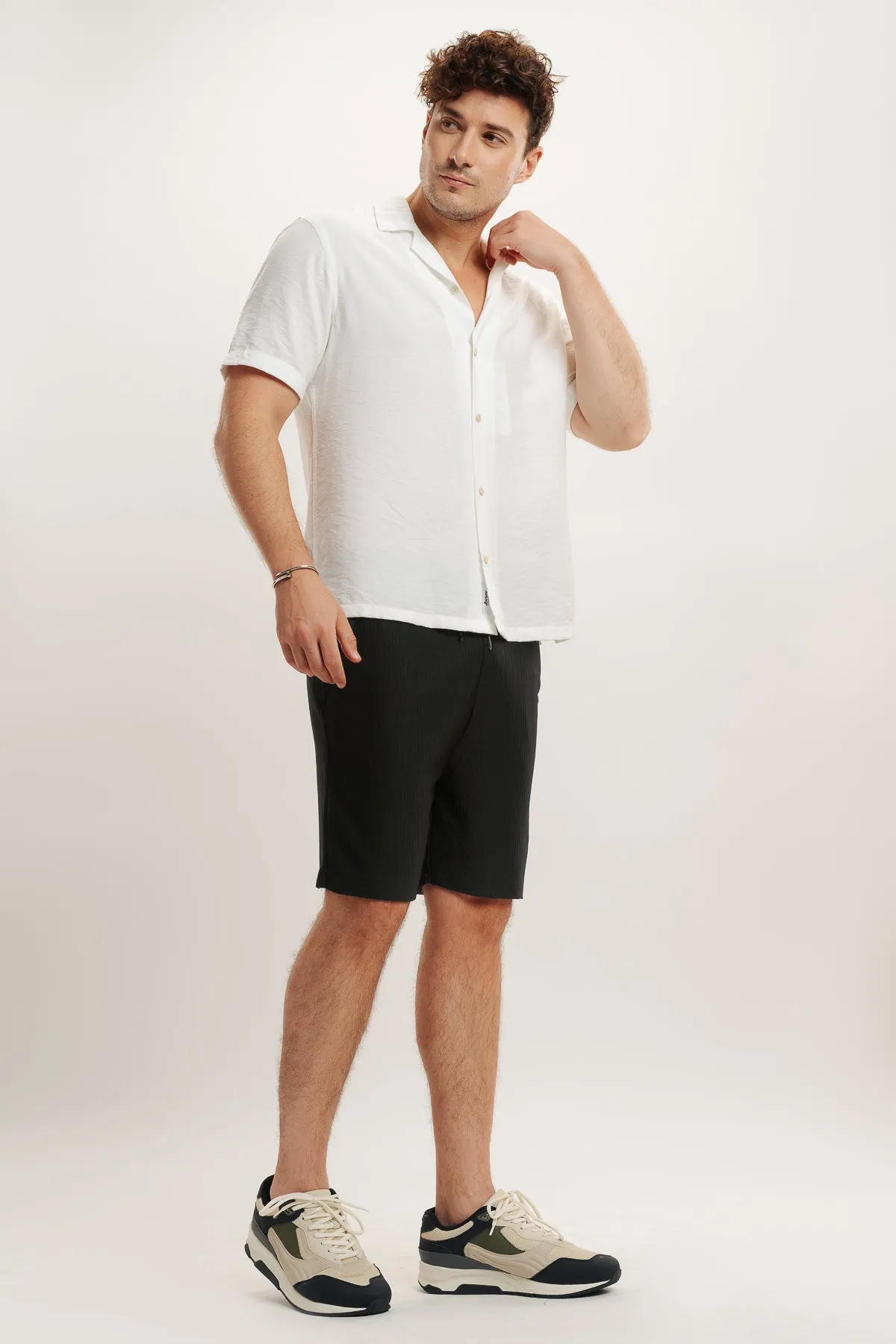 Men's Black Summer Shorts