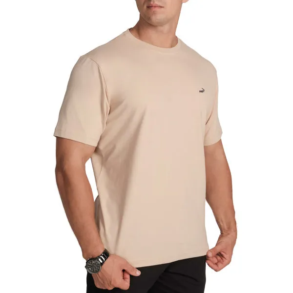 Men's Classic Fit Verve Tee-Beige