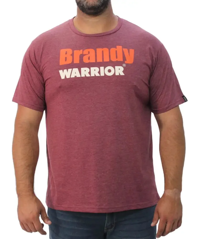 Mens Printed Brandy Warrior Tee