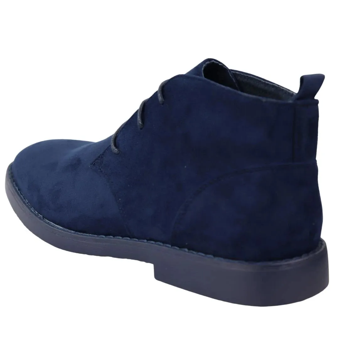 Mens's Chukka Desert Lace Up Ankle Boots