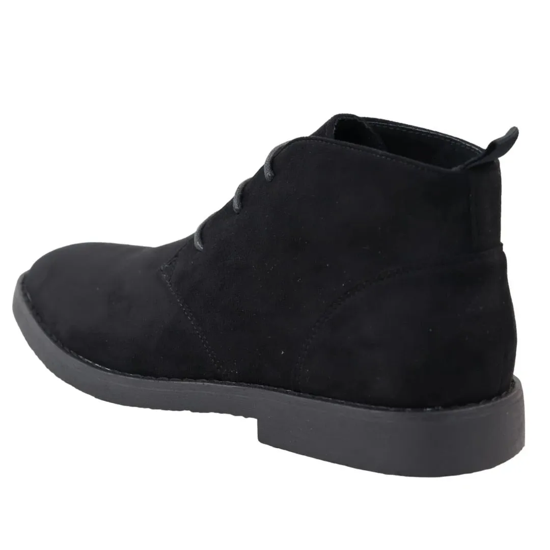 Mens's Chukka Desert Lace Up Ankle Boots