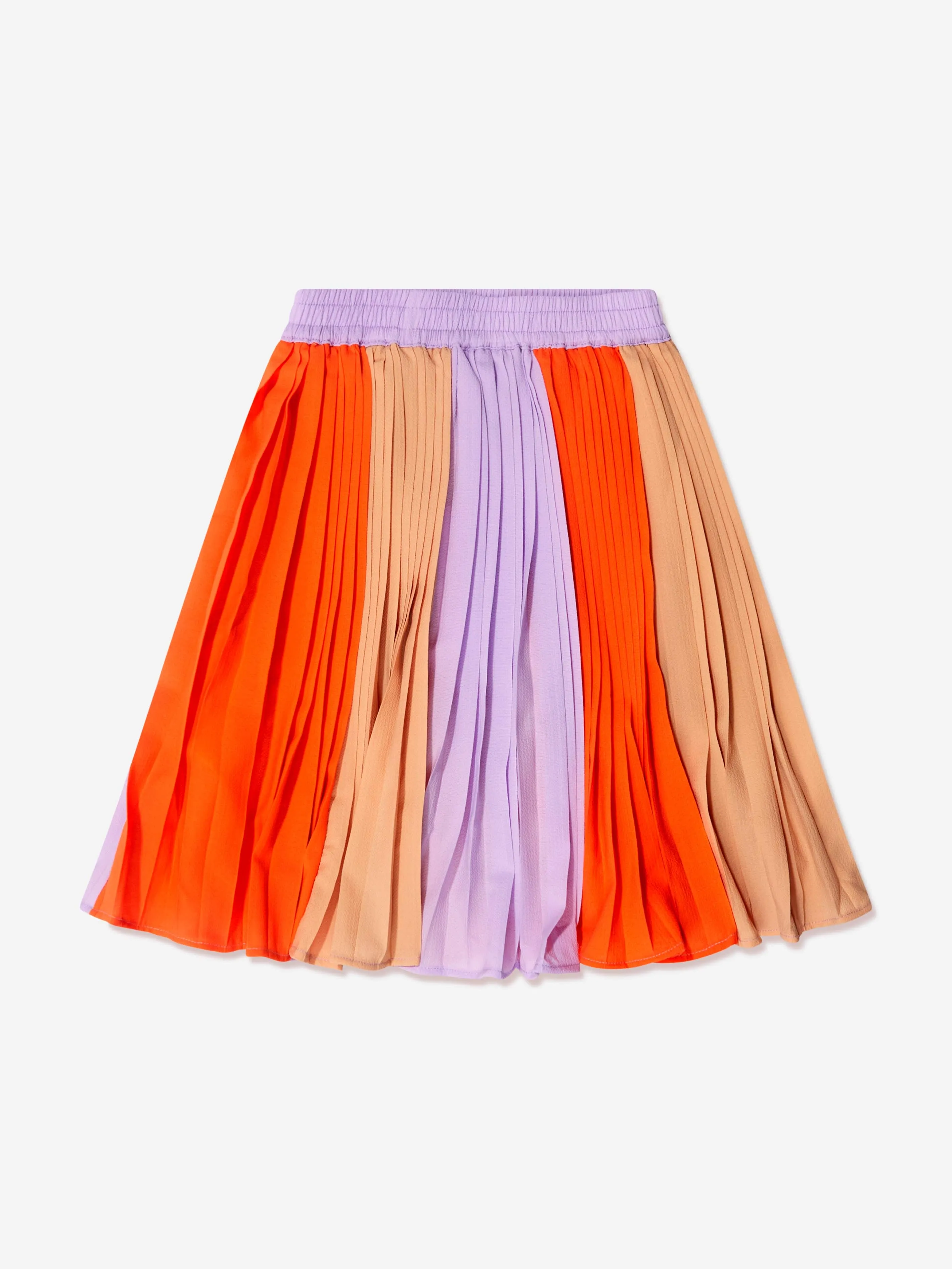 Molo Girls Colourblock Pleated Skirt