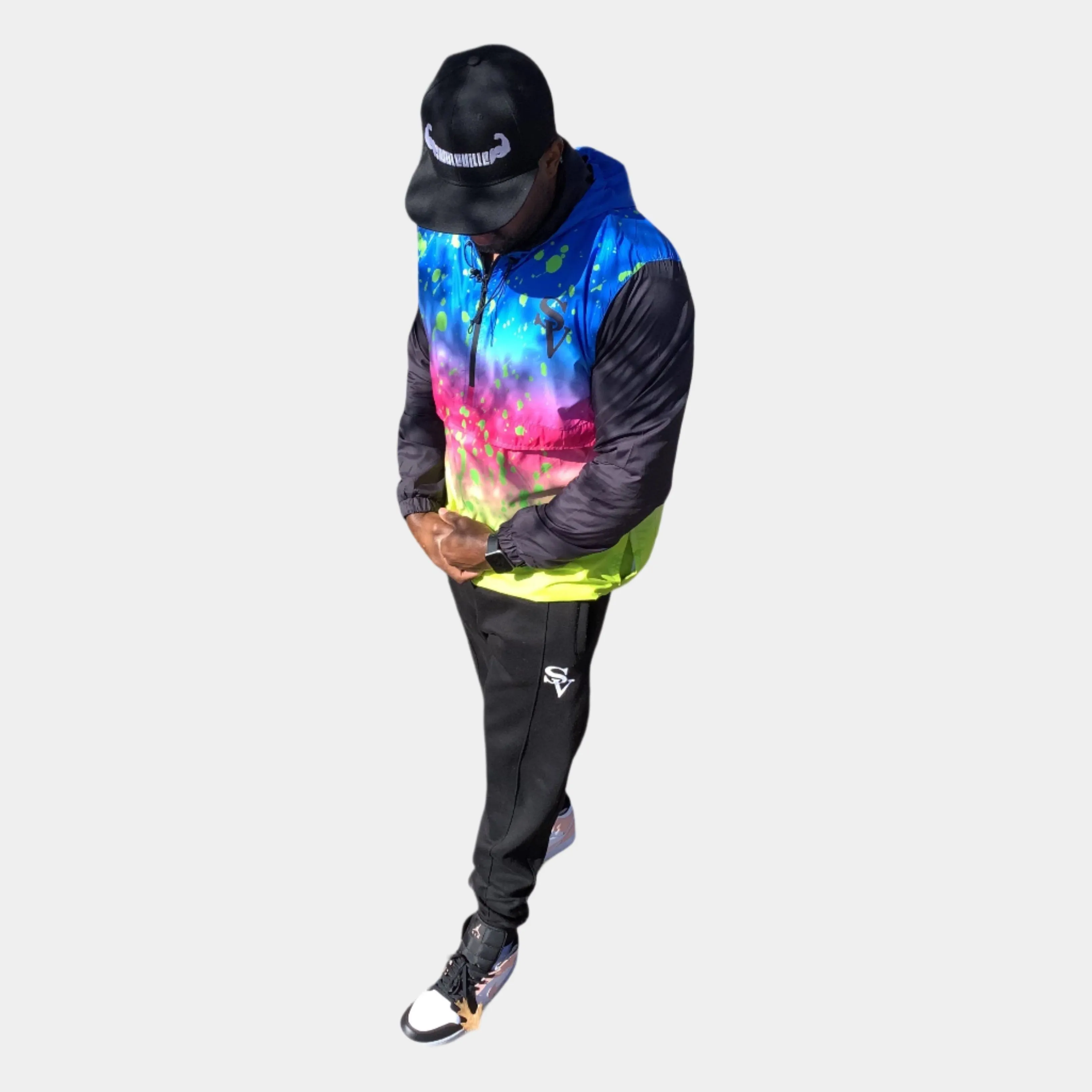 Multi-Color Windbreaker