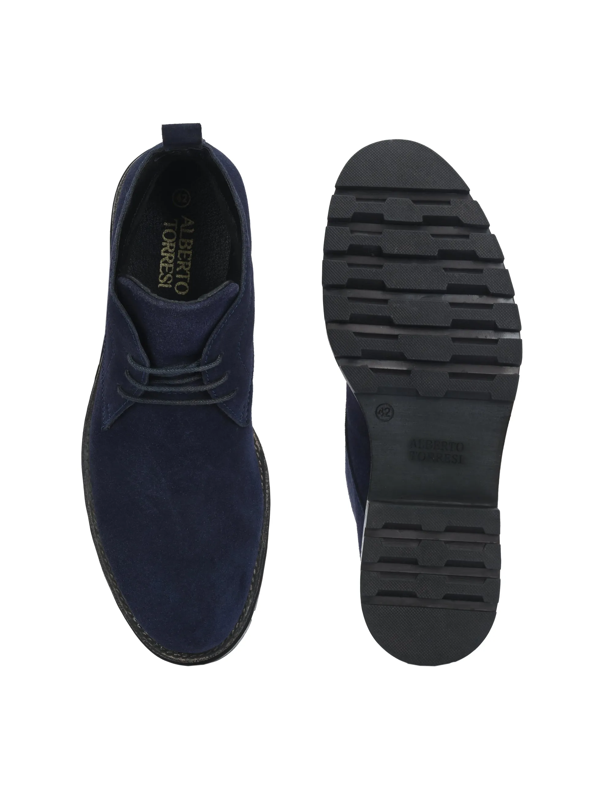 Navy Chukka Boots