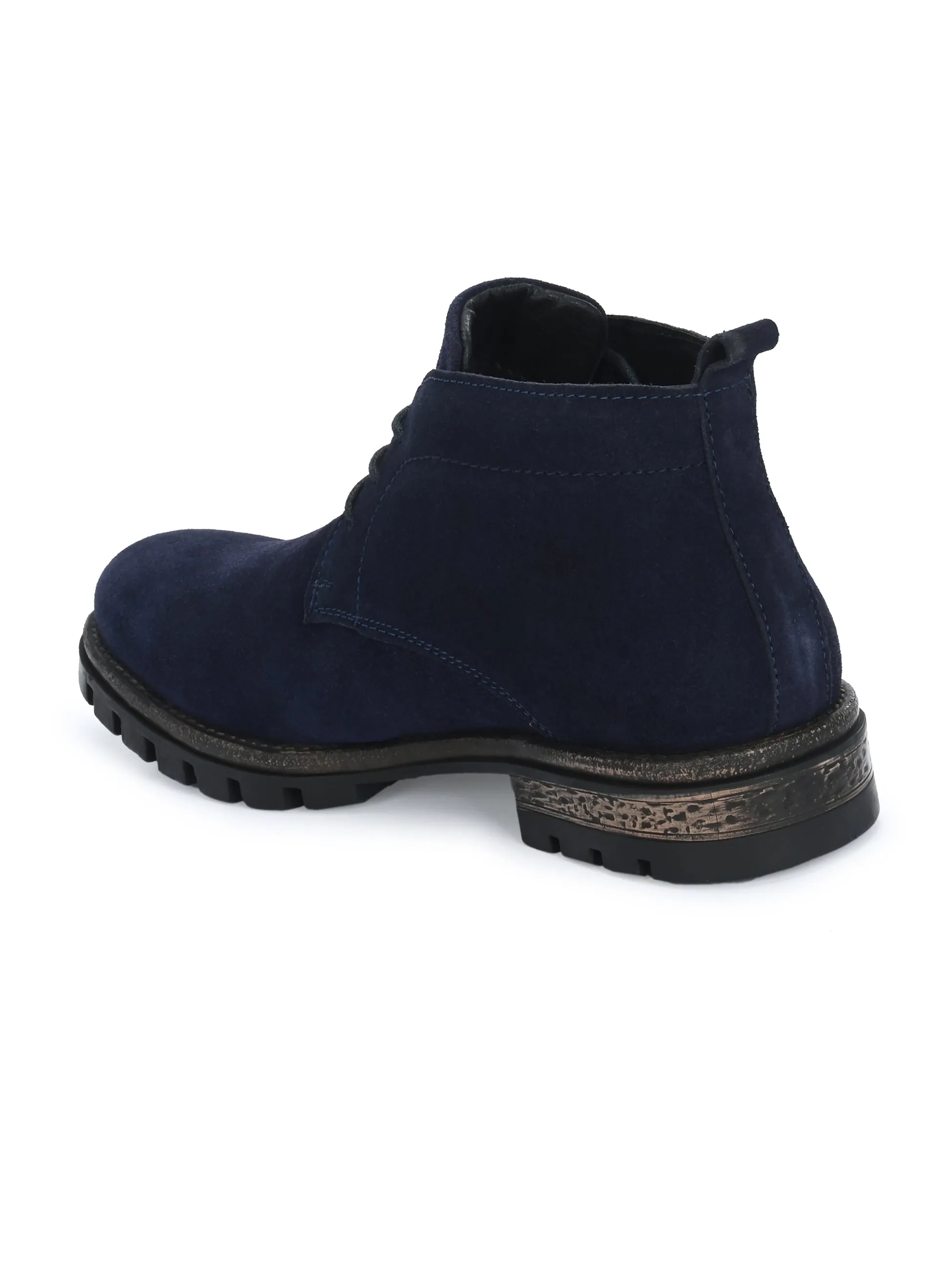 Navy Chukka Boots