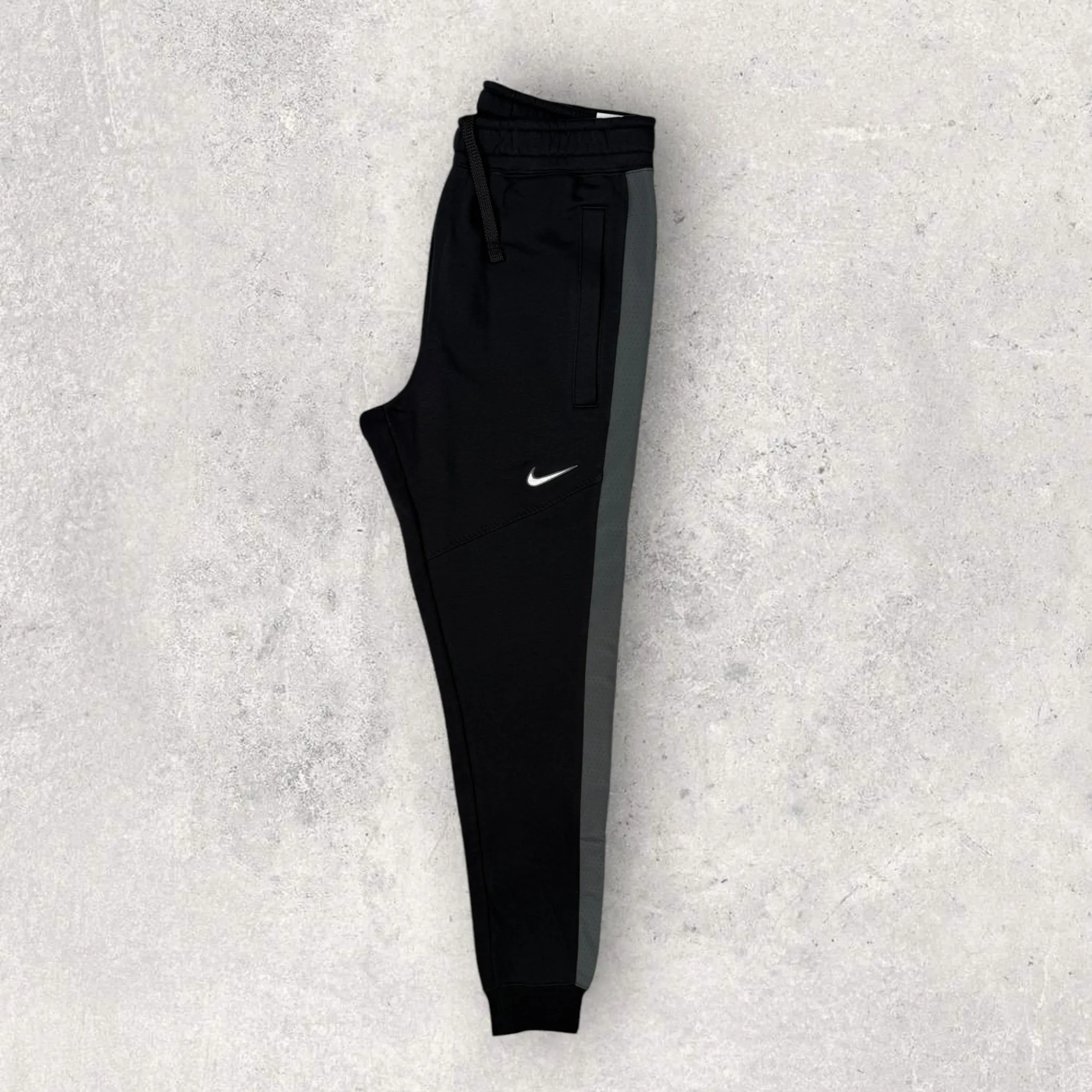 NIKE FLEECE TRACKSUIT - BLACK/GREY