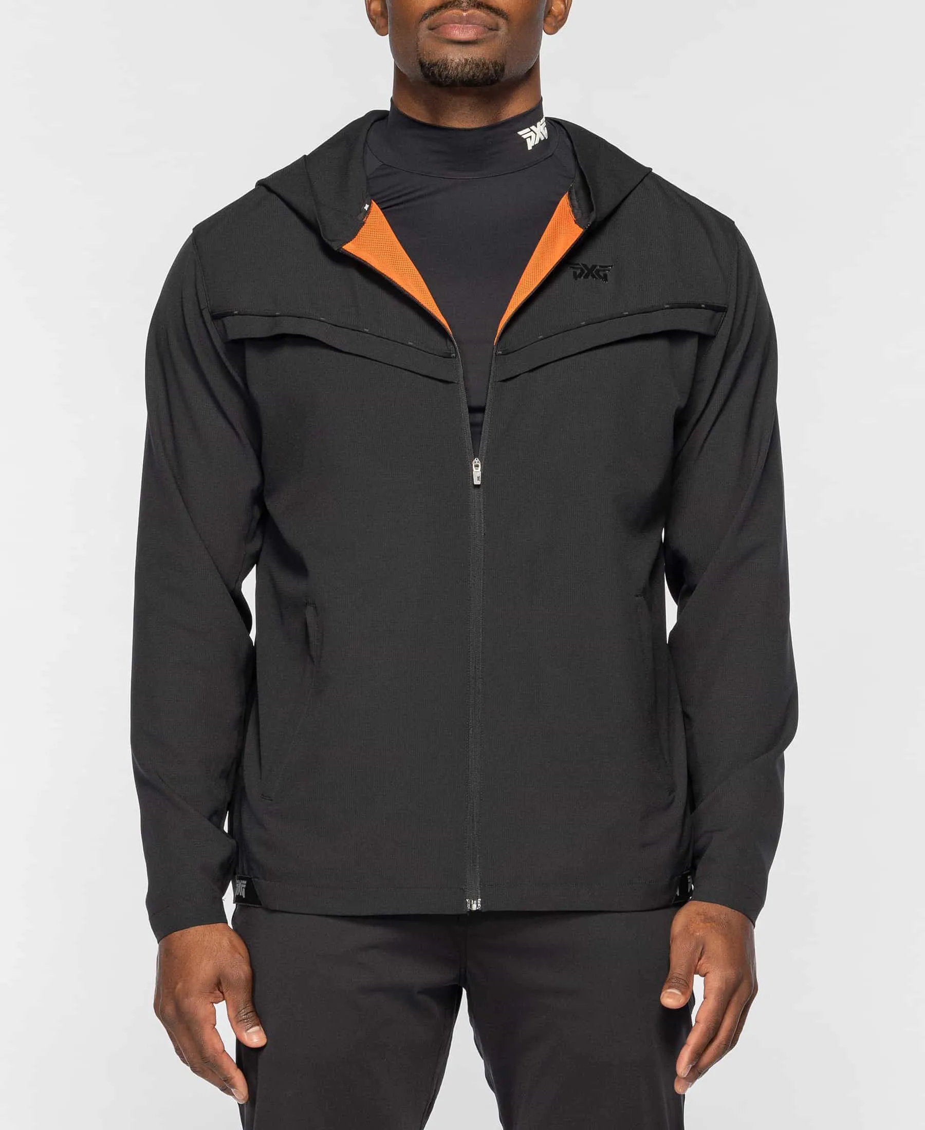 Packable Lightweight Hooded Windbreaker