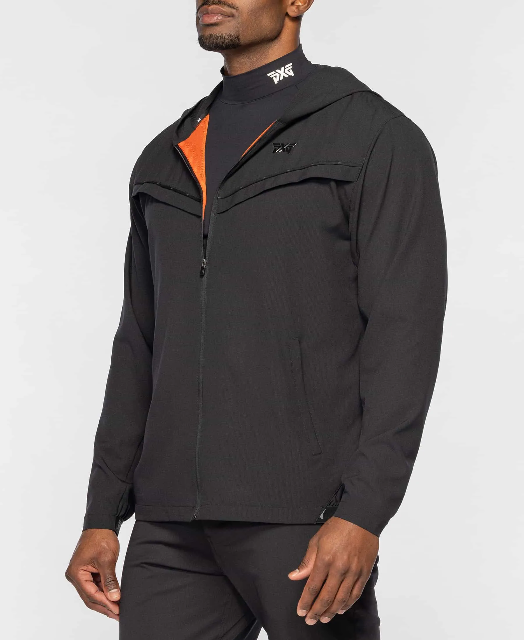 Packable Lightweight Hooded Windbreaker