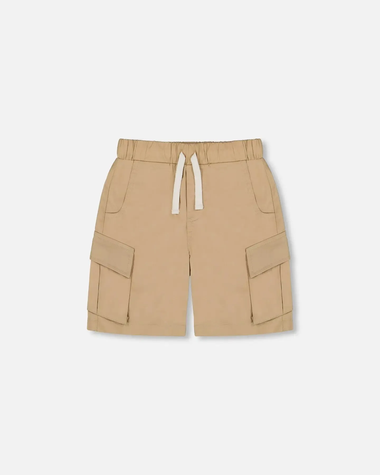 Parachute Cargo Pocket Shorts Light Beige