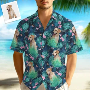 Personalized Hawaiian Shirt, Short Slevee Hawaiian Aloha Shirt, Hawaii Style, Unique Gift Ideas For Pet Lovers