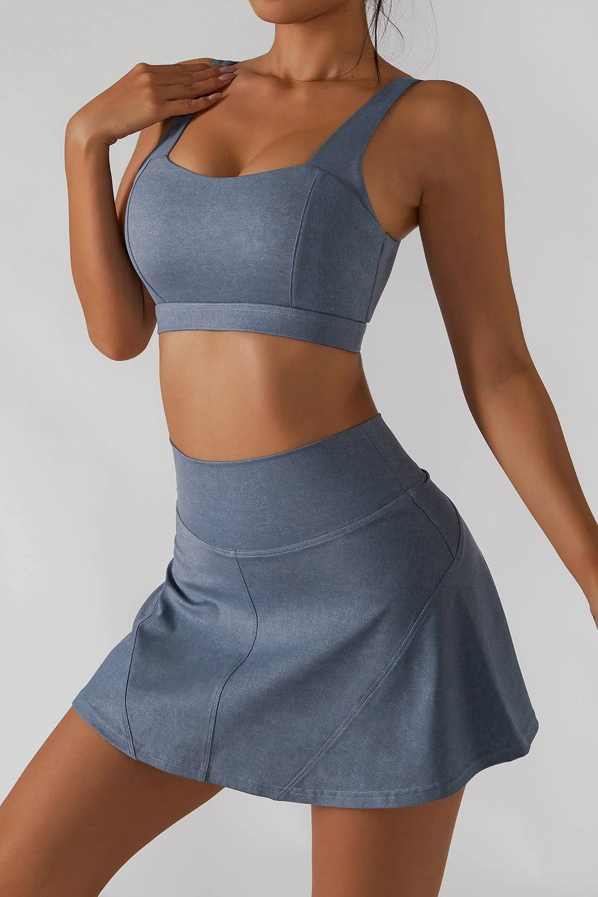 Pleated Tennis Skirt Built in Liner Shorts