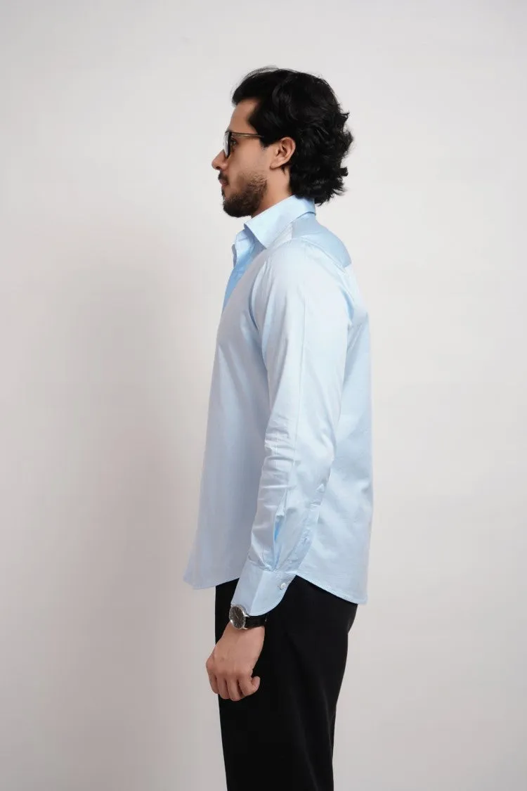 Powder Blue formal Shirt