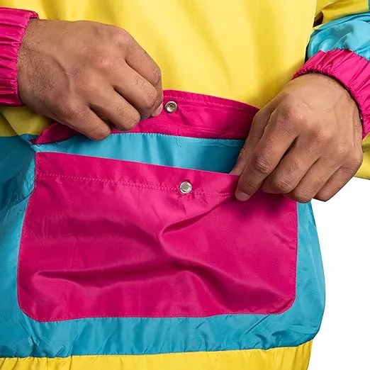 Retro Windbreaker Jacket Lightweight Design 1