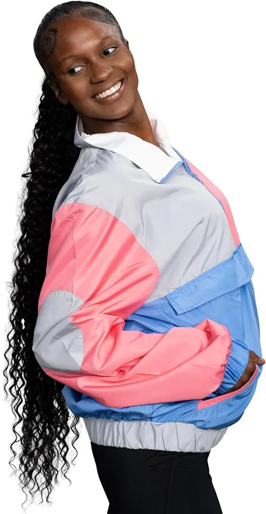 Retro Windbreaker Jacket Lightweight Design 3