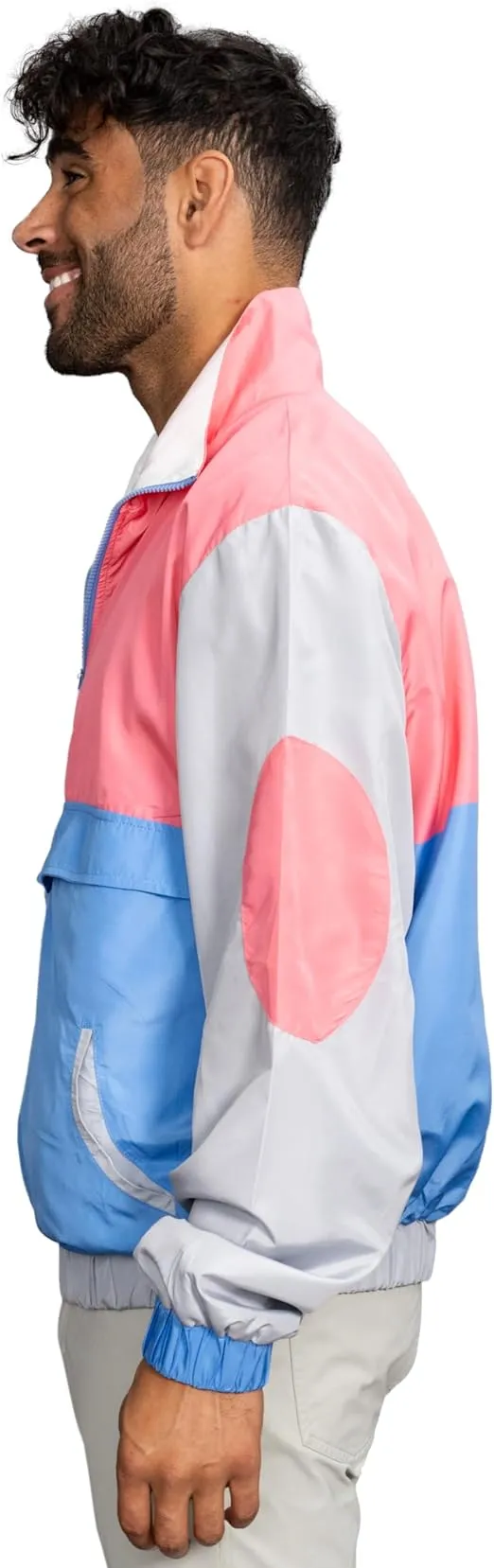 Retro Windbreaker Jacket Lightweight Design 3