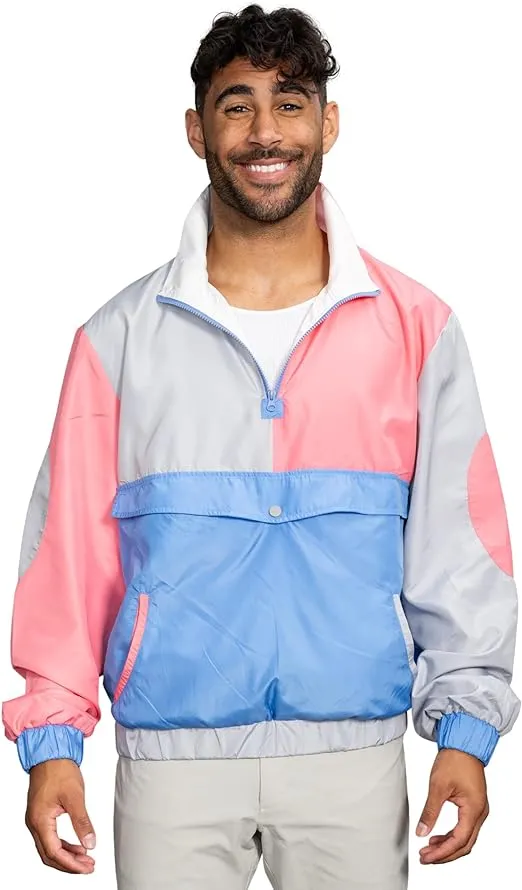 Retro Windbreaker Jacket Lightweight Design 3