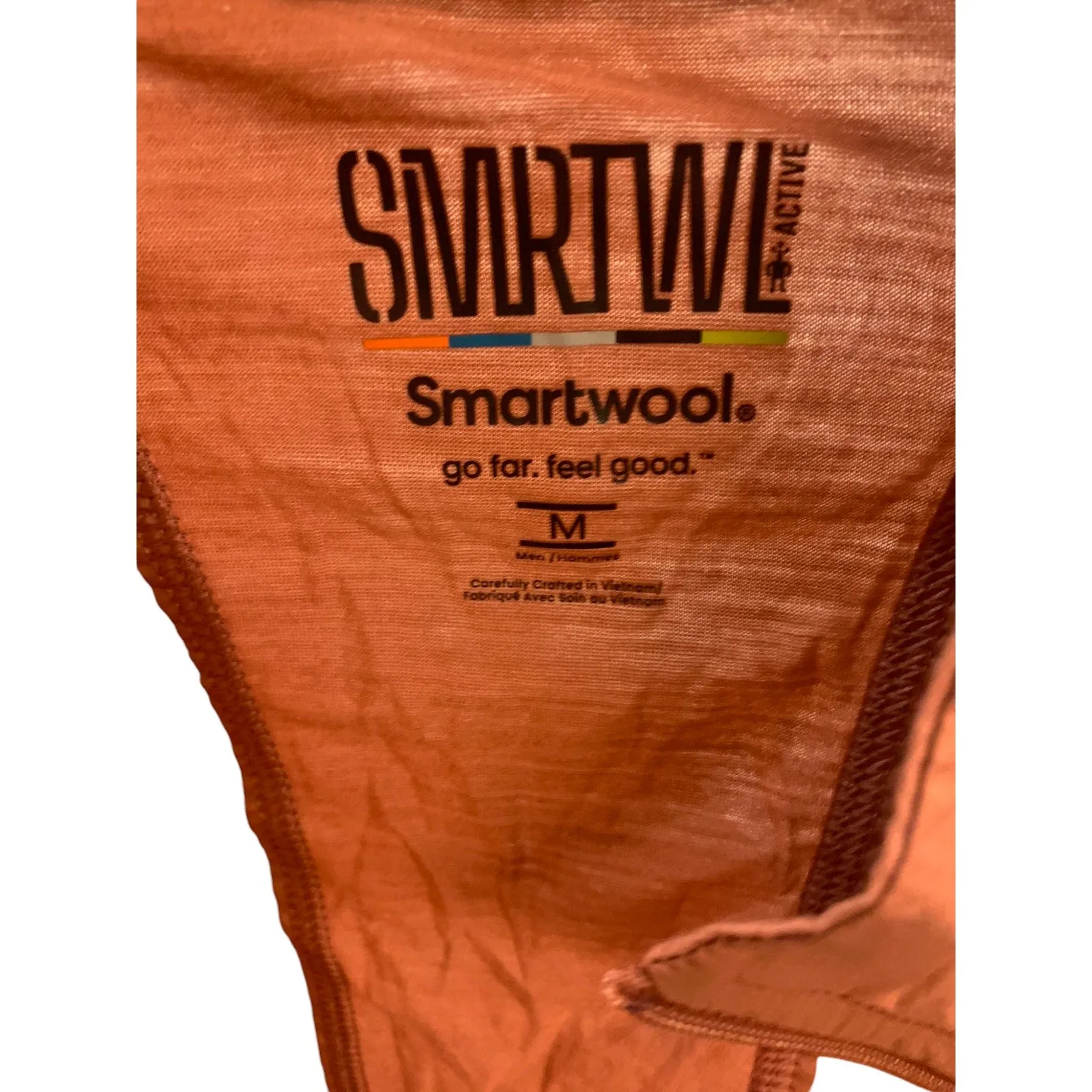 SMARTWOOL Active Ultralite Jacket- Mens Copper SZ M