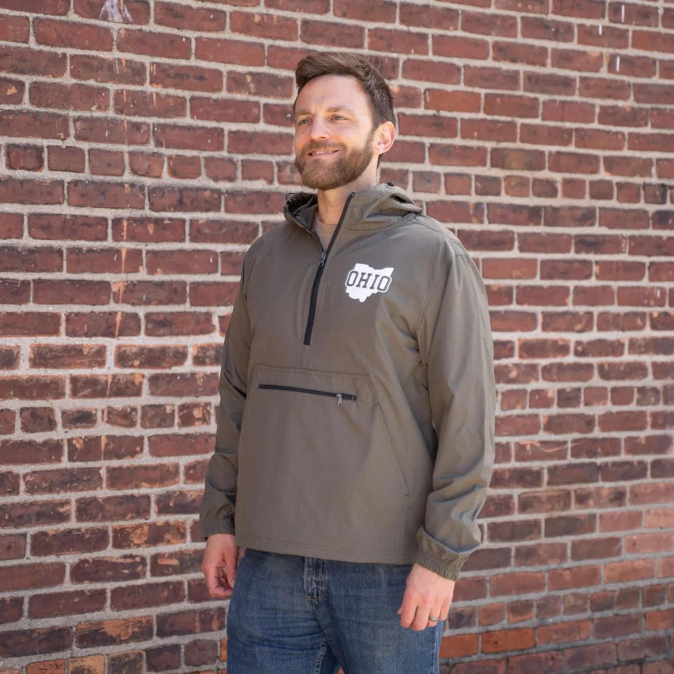 State of Ohio Pack-N-Go Windbreaker