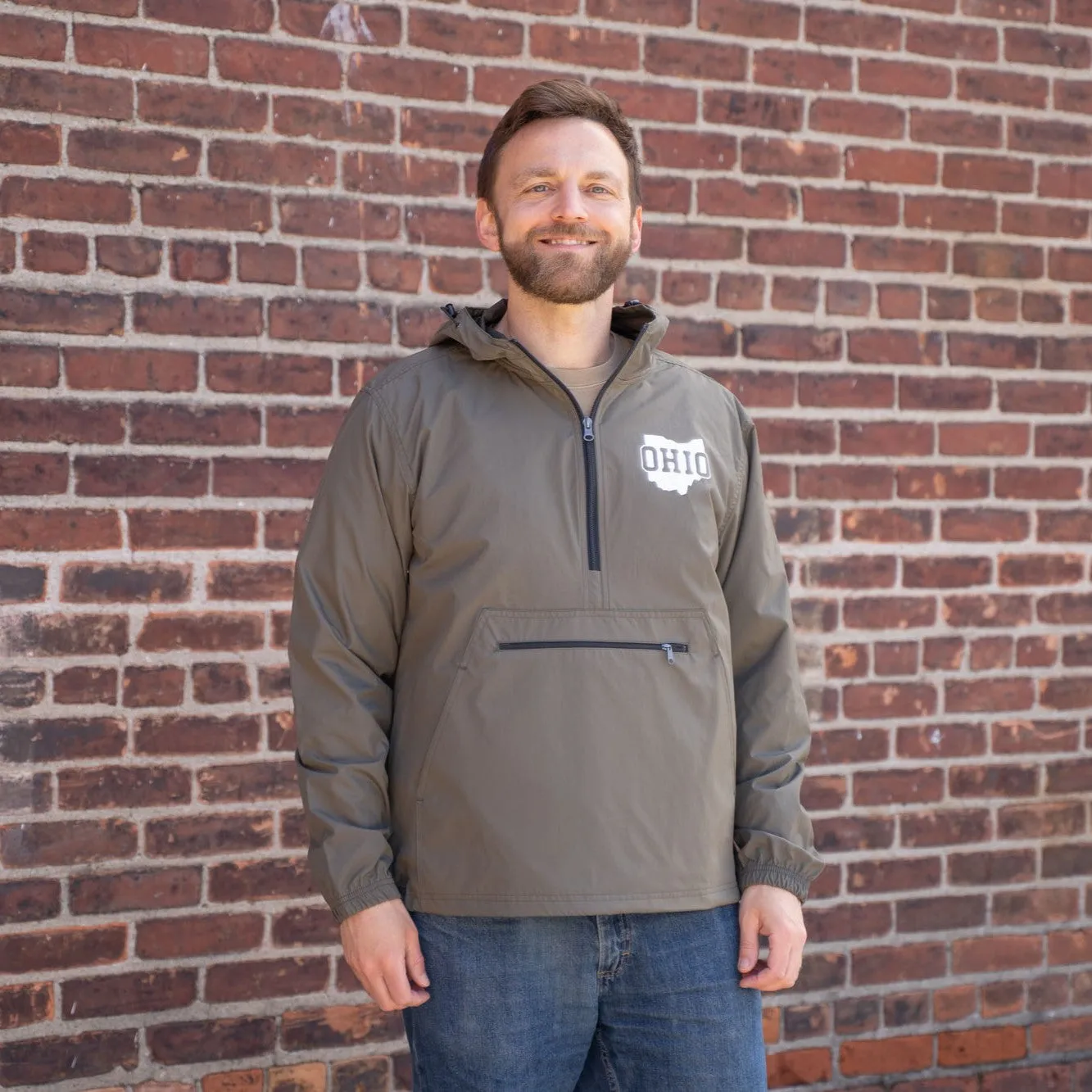 State of Ohio Pack-N-Go Windbreaker