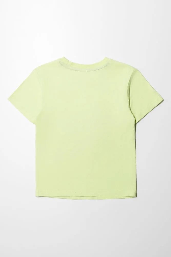 T-Shirt Printed Lime