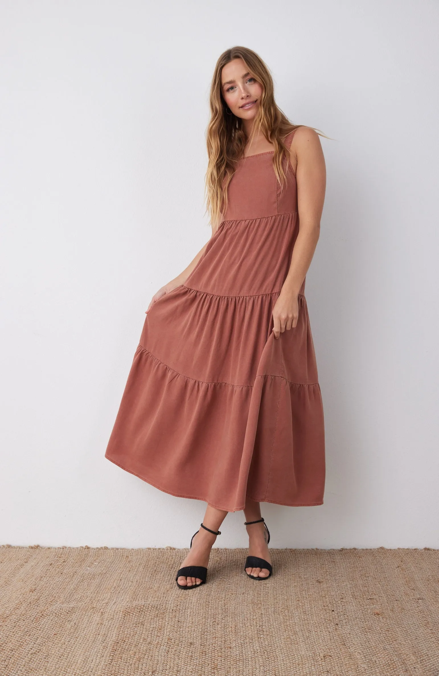 Tie Back Cami Dress