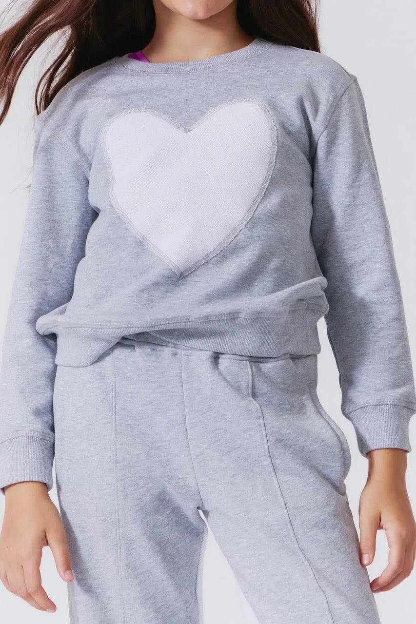 Tween Sets | 2 PC: Collegiate Gray Cotton Sweatsuit | Terez