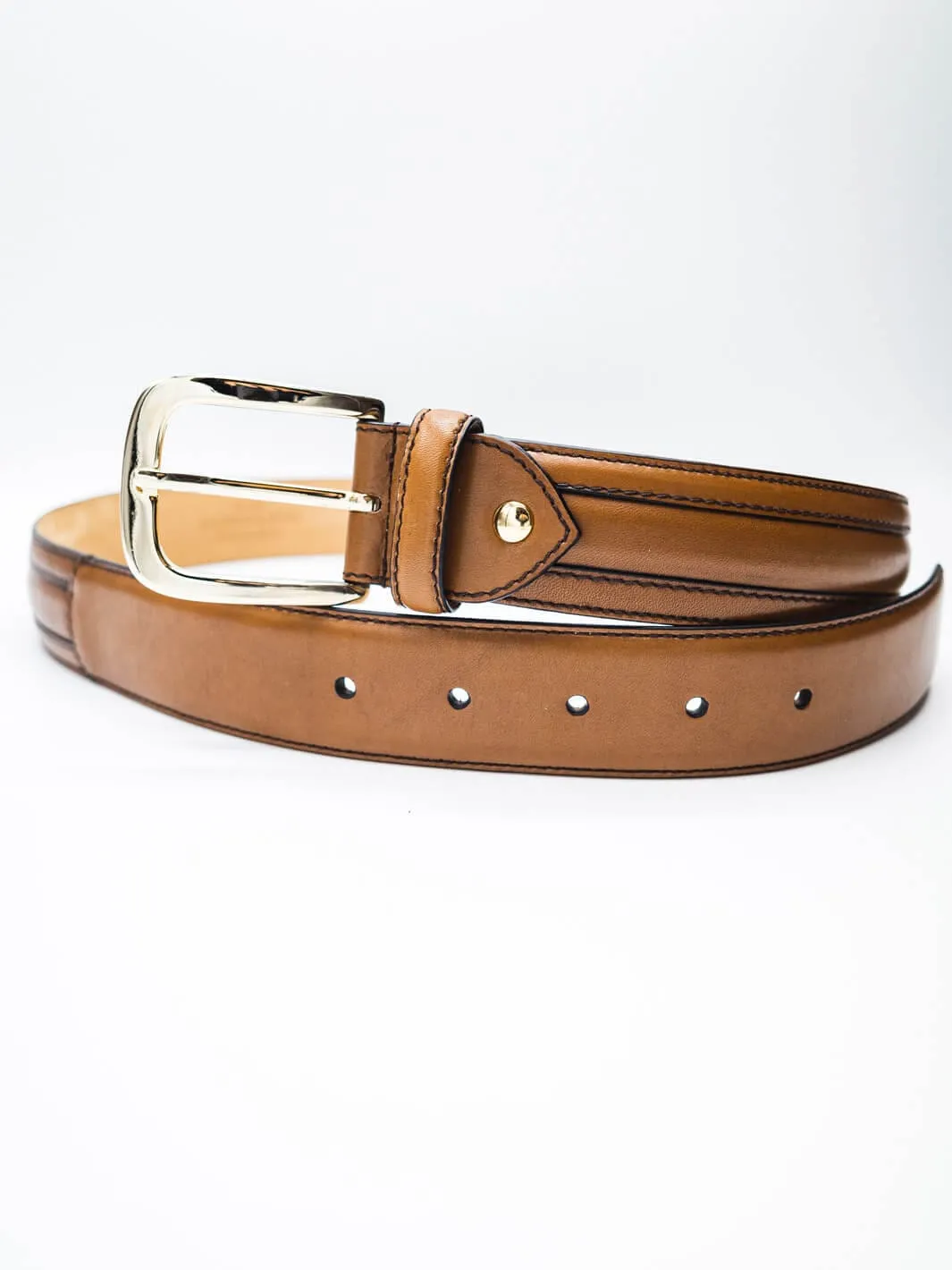 Venezia Belt - Medium Brown