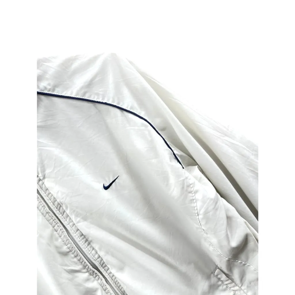 Vintage 2000's Nike White Lightweight Full Zip Jacket