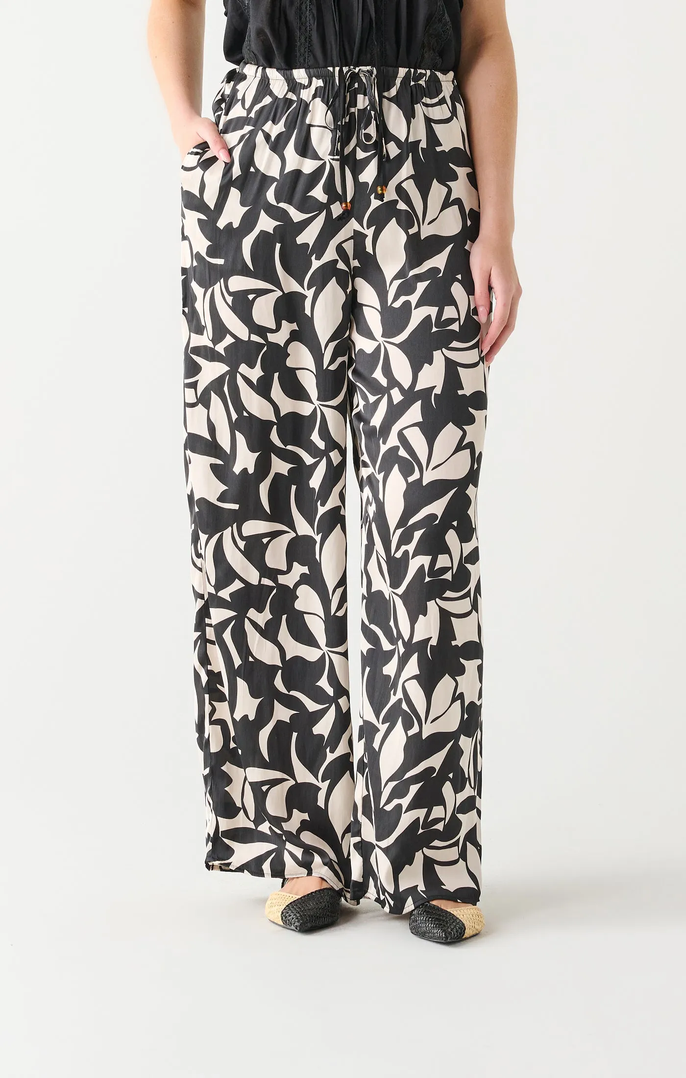 Vita Wide Leg Satin Pant