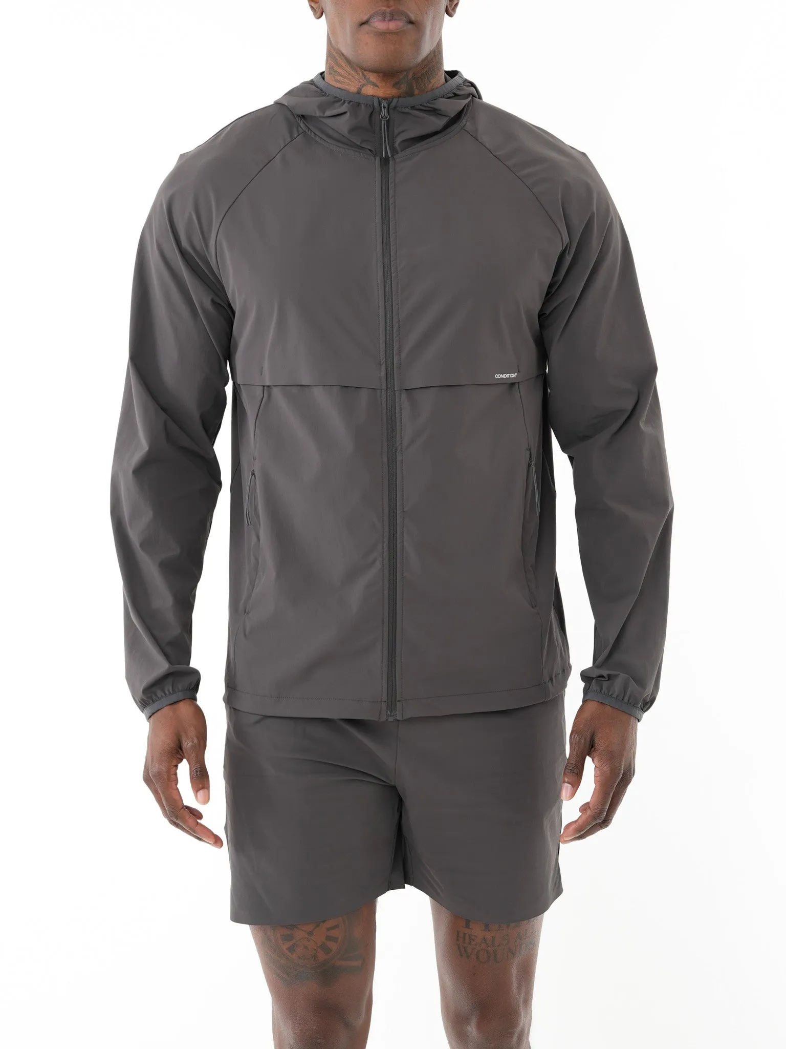 WINDBREAKER - CHARCOAL