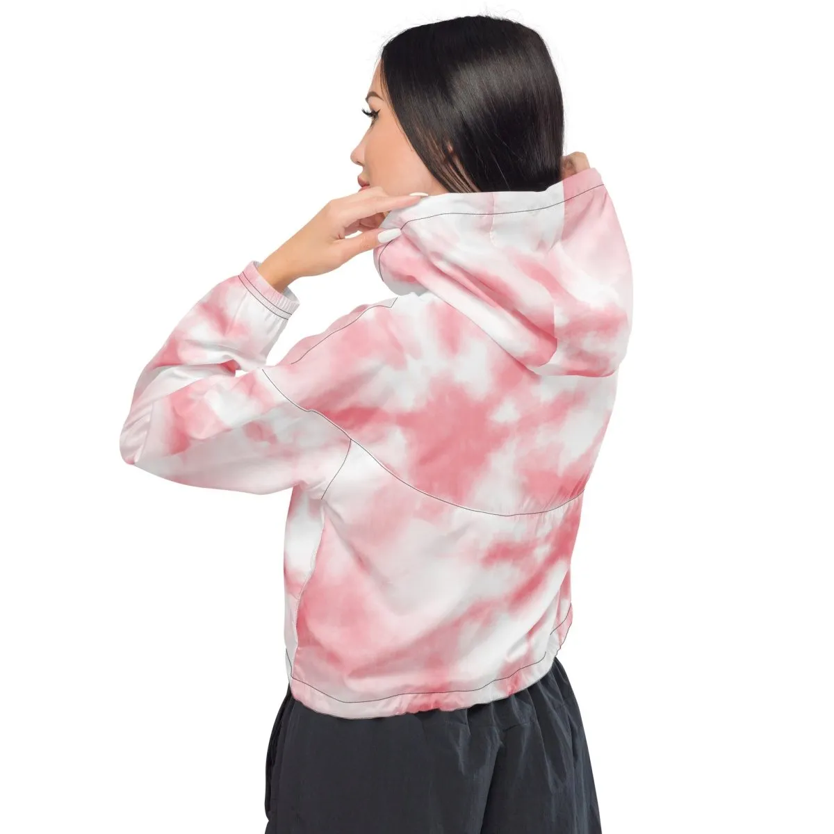 Women’s crop windbreaker