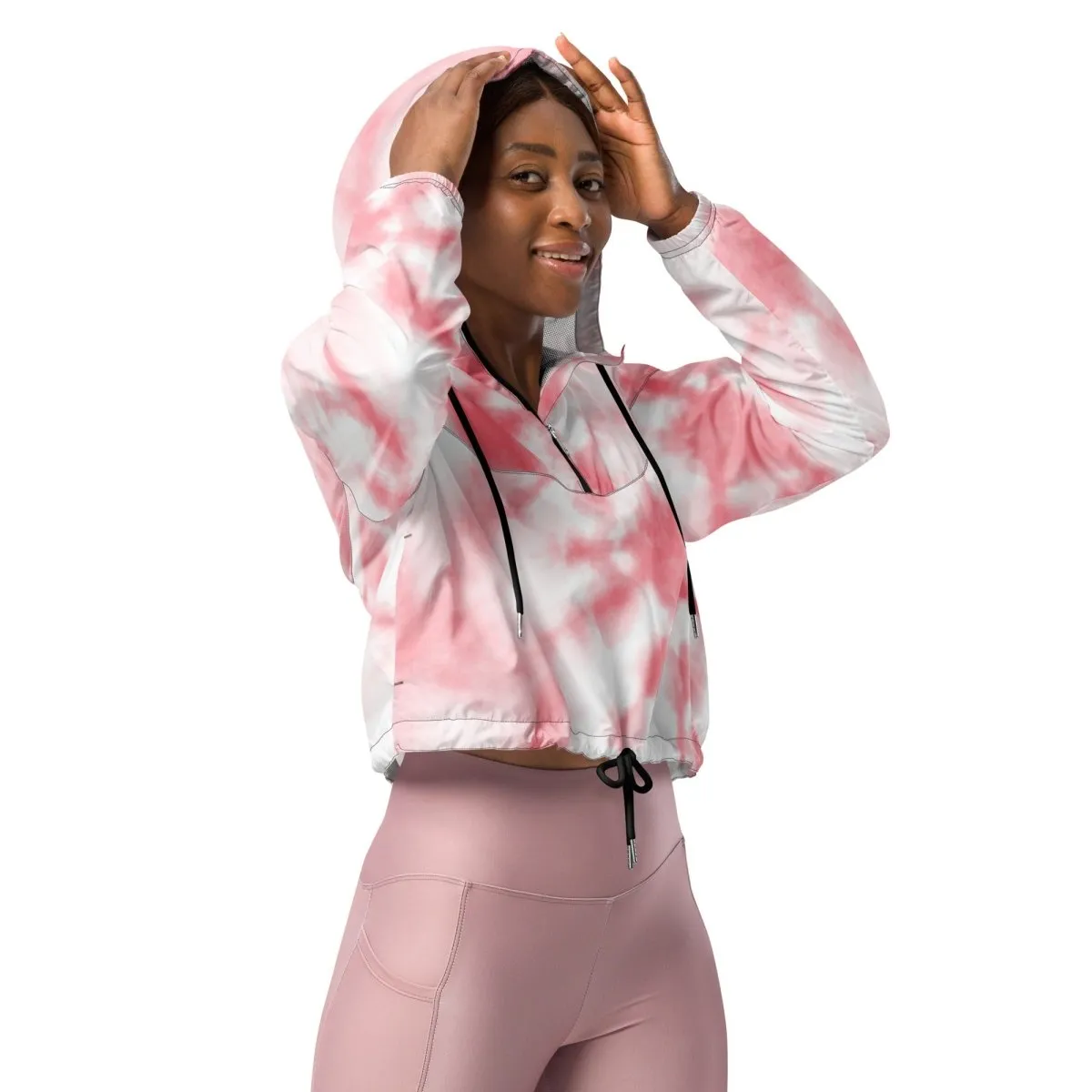 Women’s crop windbreaker