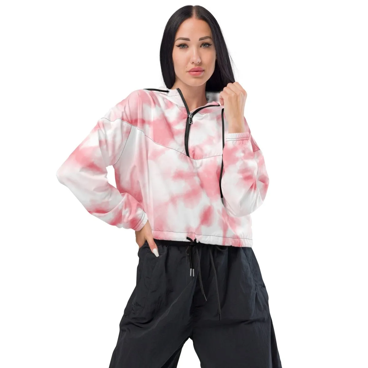 Women’s crop windbreaker