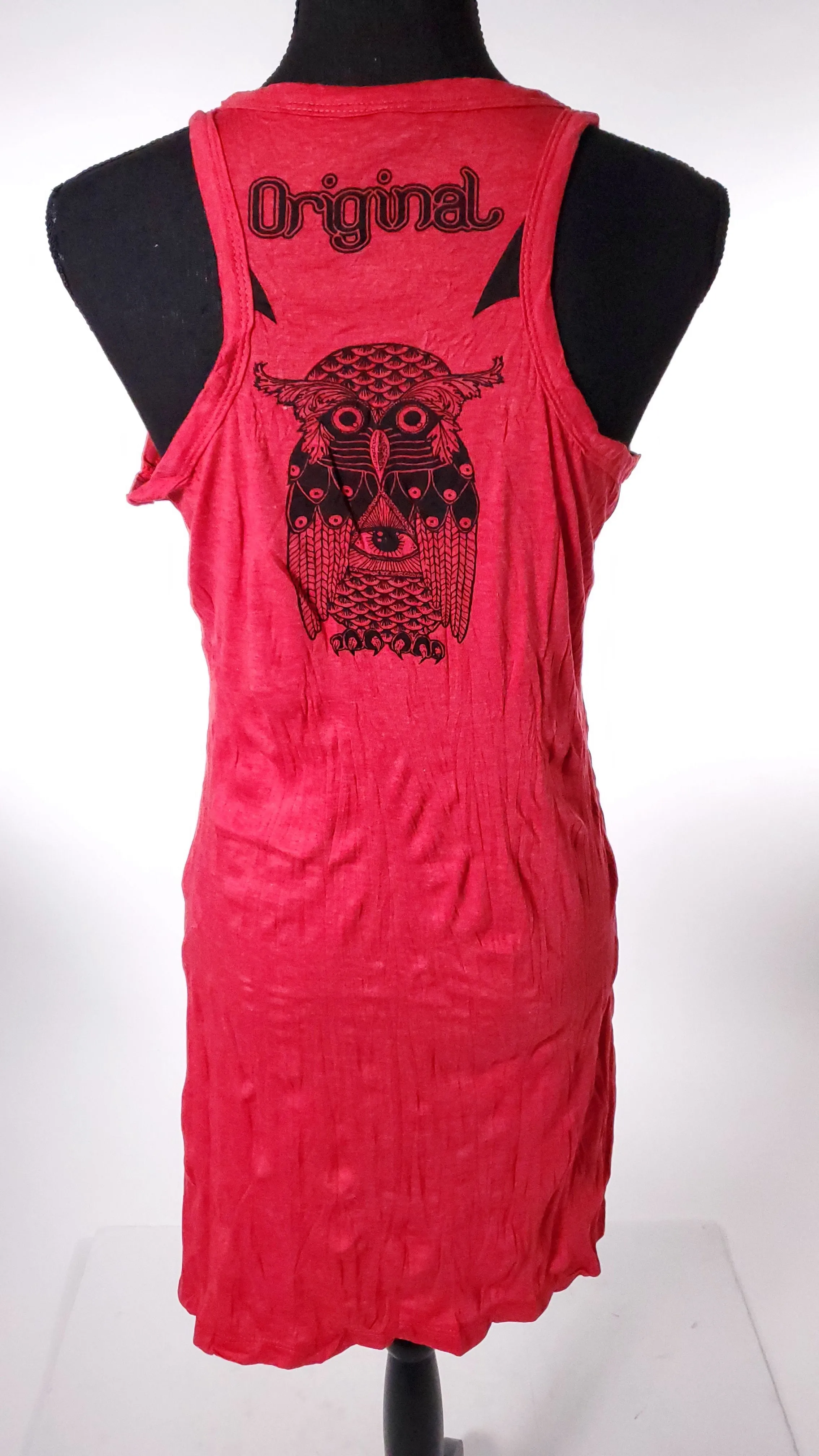 Women's Owl Tank Dress