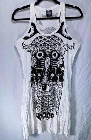 Women's Owl Tank Dress