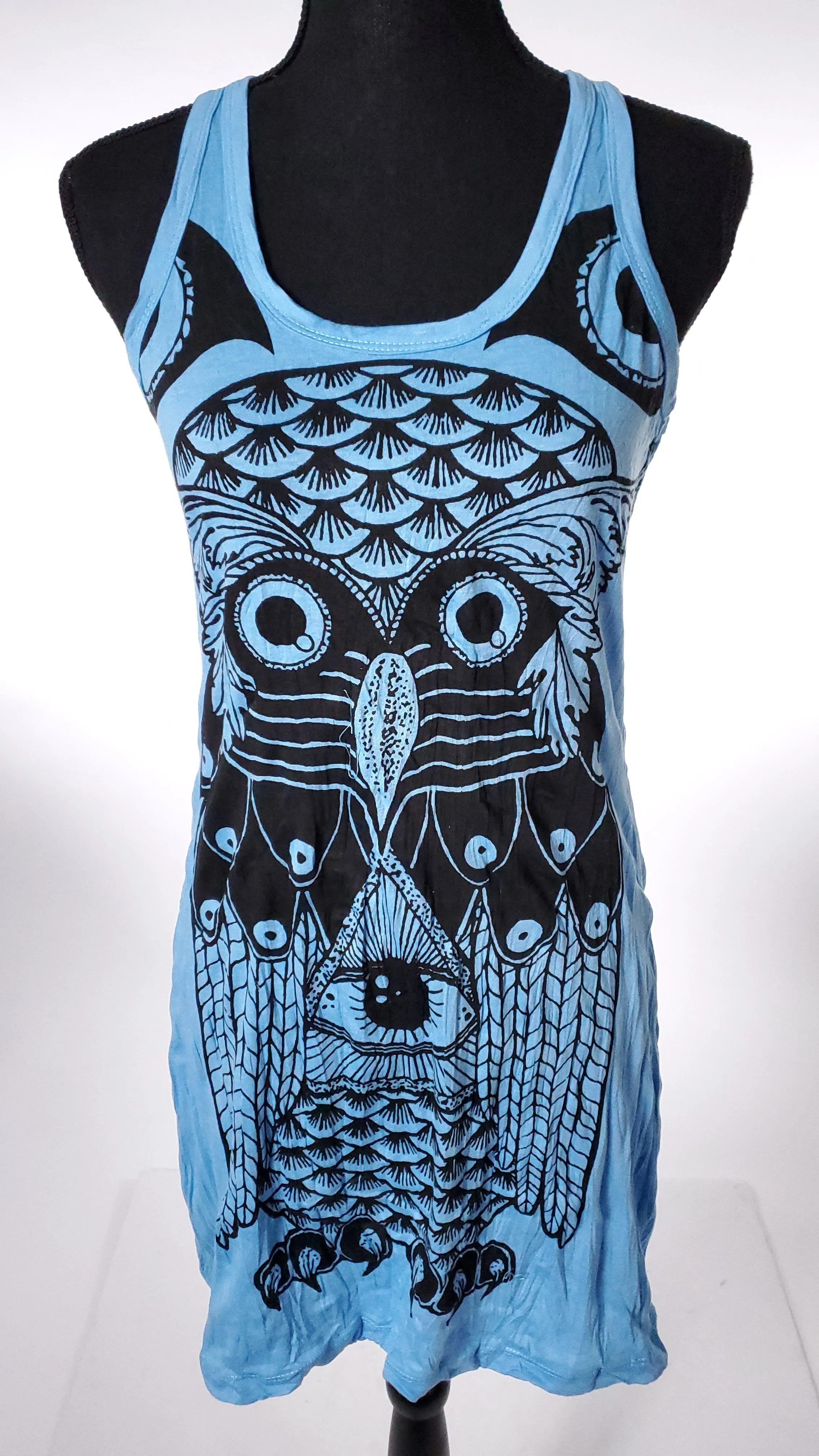 Women's Owl Tank Dress