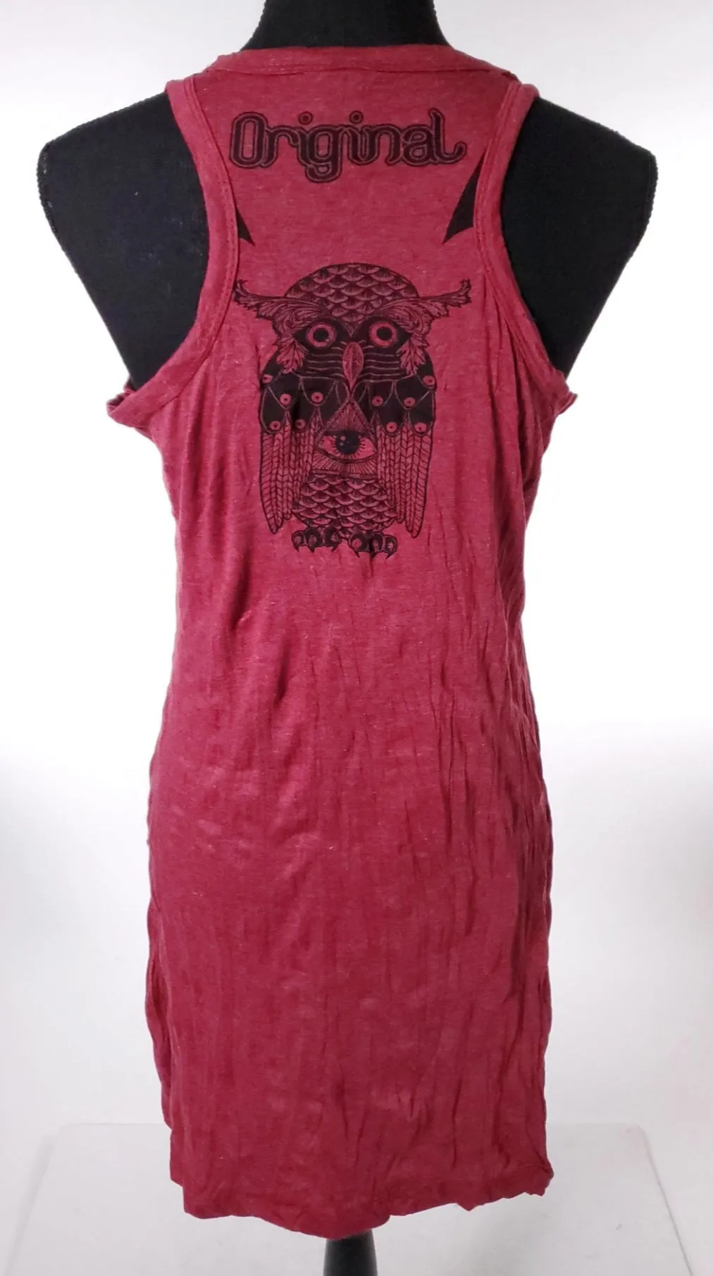 Women's Owl Tank Dress