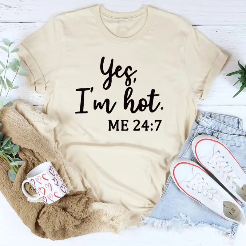 Yes, I'm Cold. ME 24:7 Tees Shirt Women Christmas T-Shirt